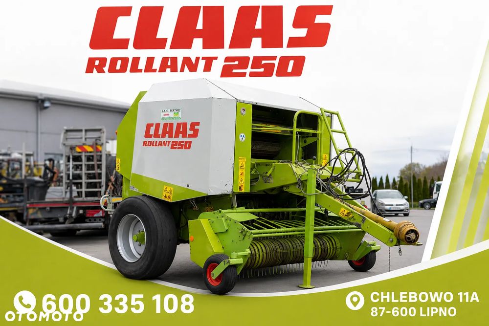 Claas CLAAS ROLLANT 250 Stan Idealny Posiadam wiele maszyn Prasa Ciągnik Rozrzutnik - 2