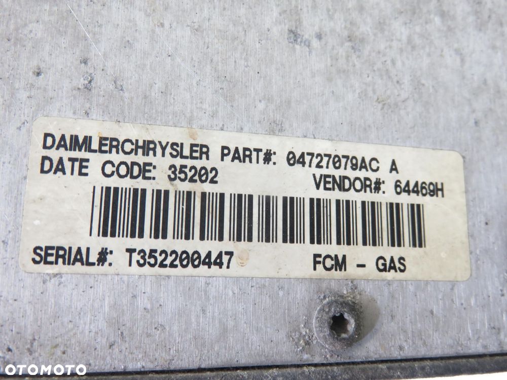 BSI CHRYSLER VOYAGER IV 2.4 04727079AC 04748555AC - 3