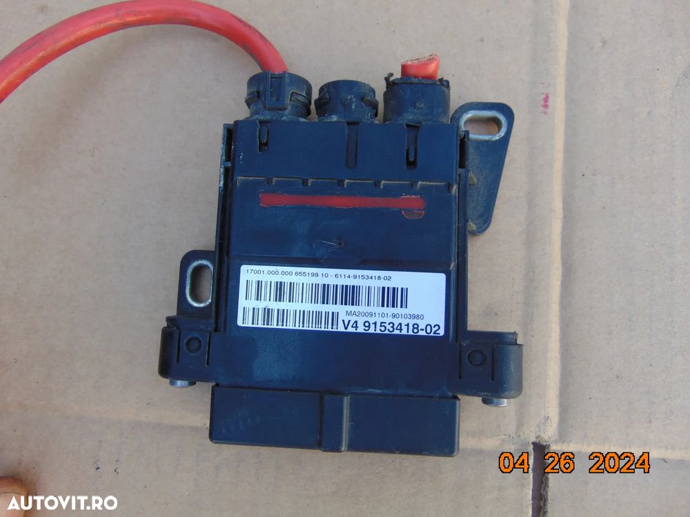 Releu ventilator BMW f07 f10 f11 seria 5 gt f01 f02 cod - 3
