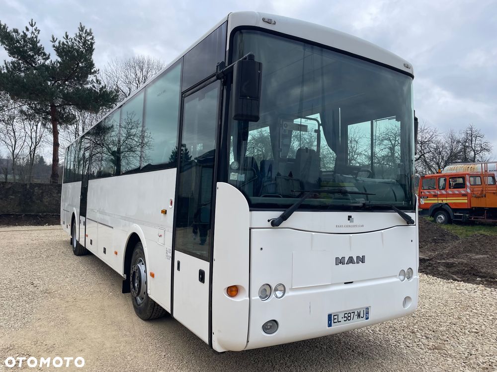 MAN A 51 SCOLER 3 KLIMA WEBASTO STAN BDB WOJSKO - 17