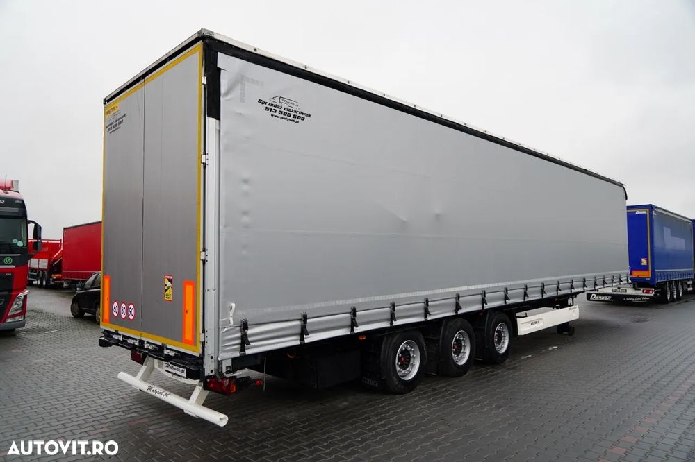 Wielton CORTINĂ WIELTON / MEGA / ACOPERIȘ CULISANT / SISTEM BDE - STALPINI CULISANTI / SAF / ACOPERIȘ ARMAT - 8