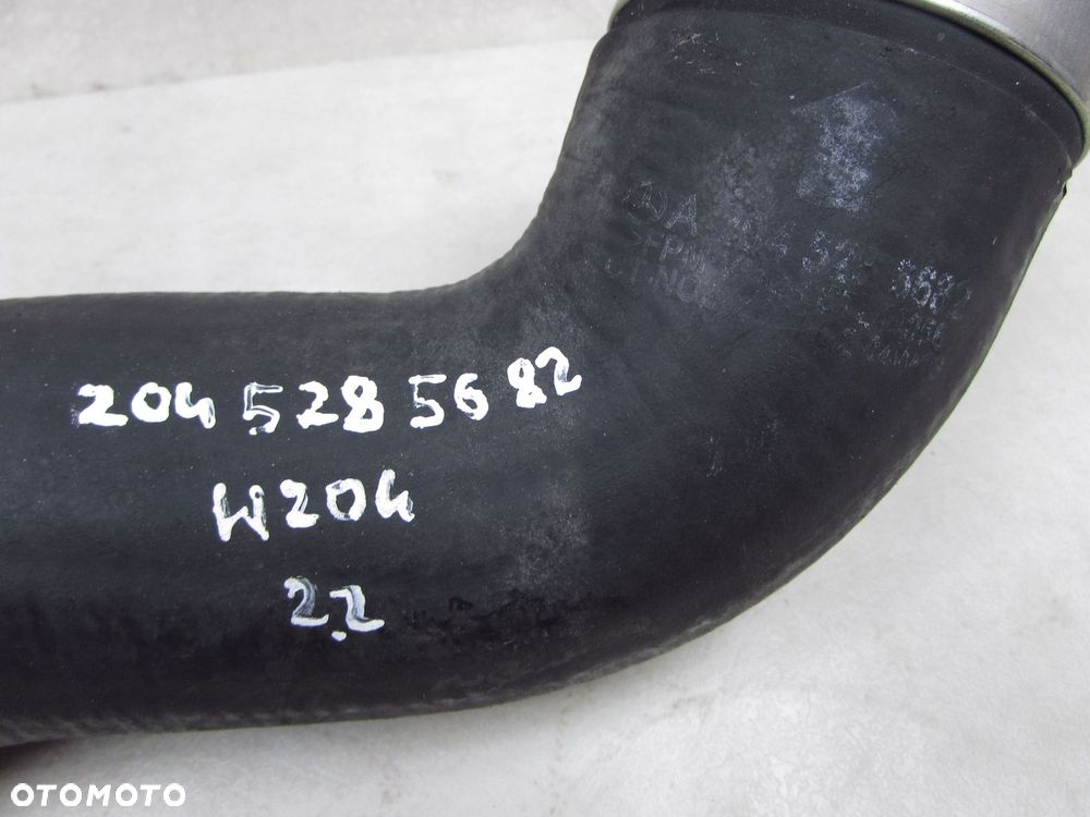 MERCEDES W204 LIFT 2.2 CDI 651 12-18 RURA PRZEWOD CHLODNICY POWIETRZA INTERCOOLERA A2045286682 - 6