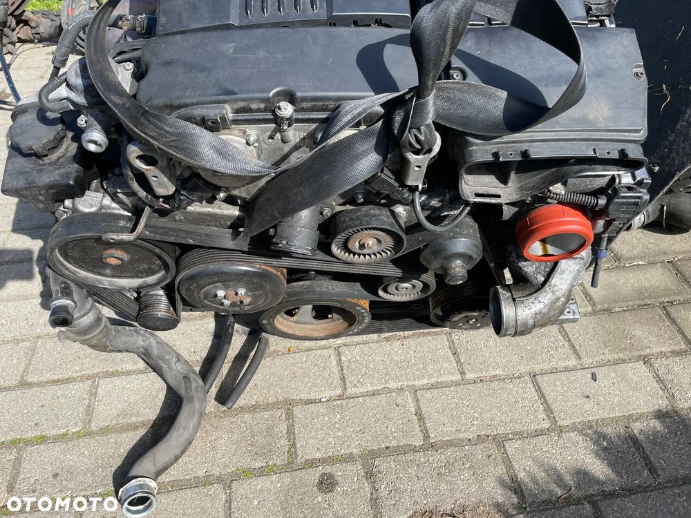 SILNIK KOMPLETNY MERCEDES W203 W211 1,8 KOMPRESSOR Z NIEMCA - 2