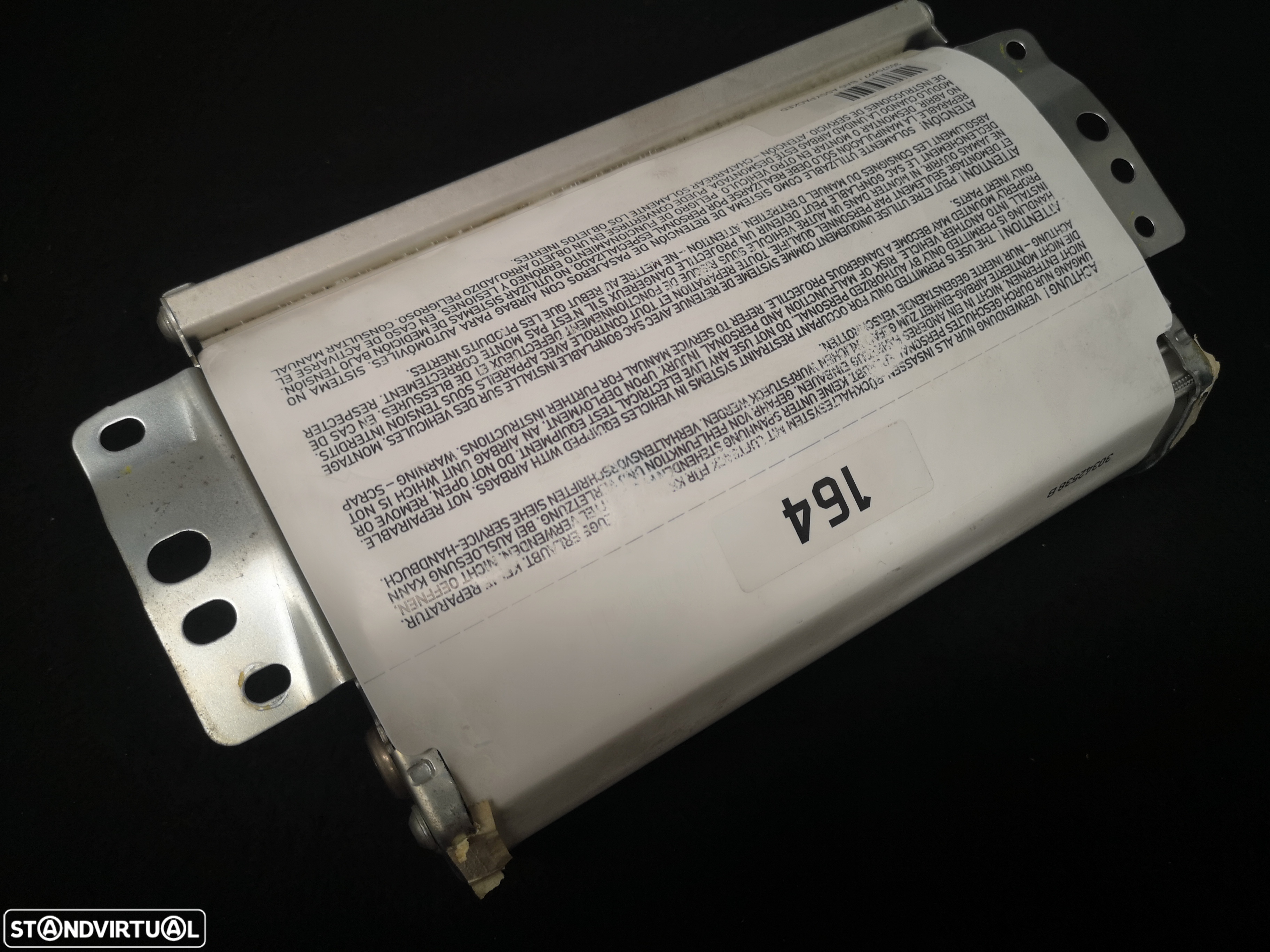 Airbag do tablier pasageiro Mercedes w164 ML GL R   2006+ - 5