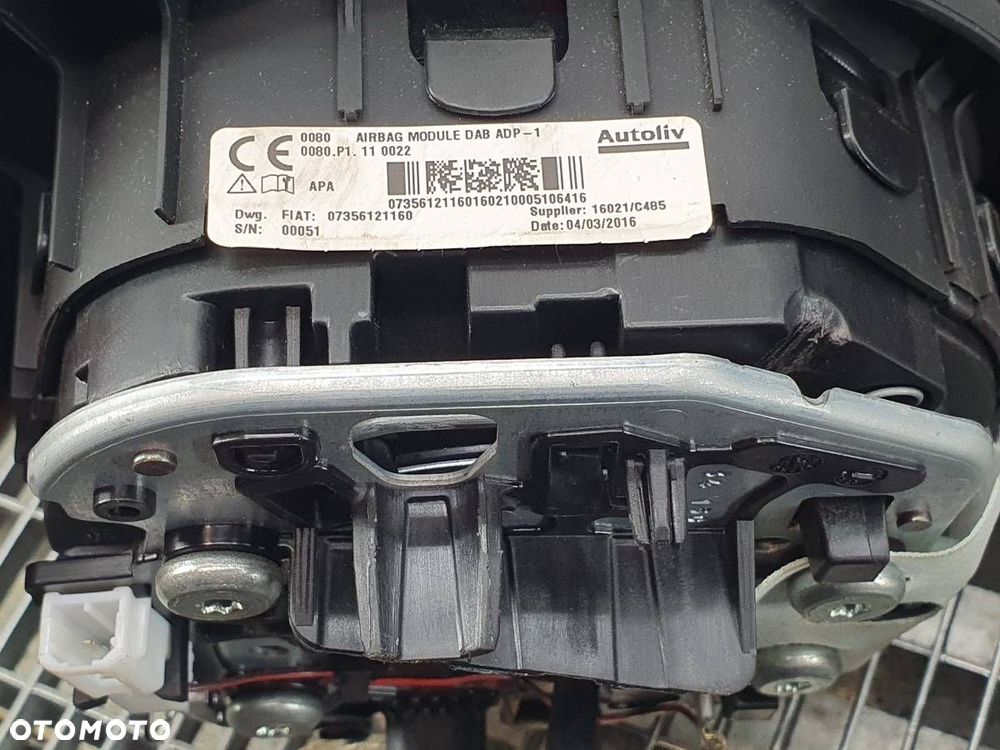 KONSOLA DESKA PODUSZKI KIEROWCY PASAŻERA FIAT 500L 500 L EUROPA 351 - 7