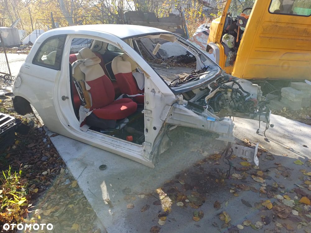 Fiat 500 ćwiartka lewa, prawa, podłużnica, słupek, próg, wanna - 3