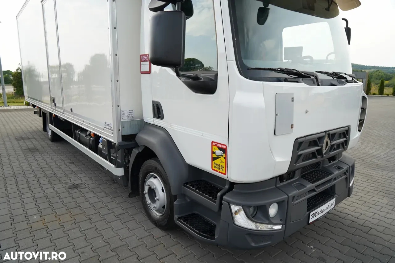 Renault D 210 / 4x2 / CONTAINER / 7.5M / DHOLLANDIA LIFT / EURO 6 - 9