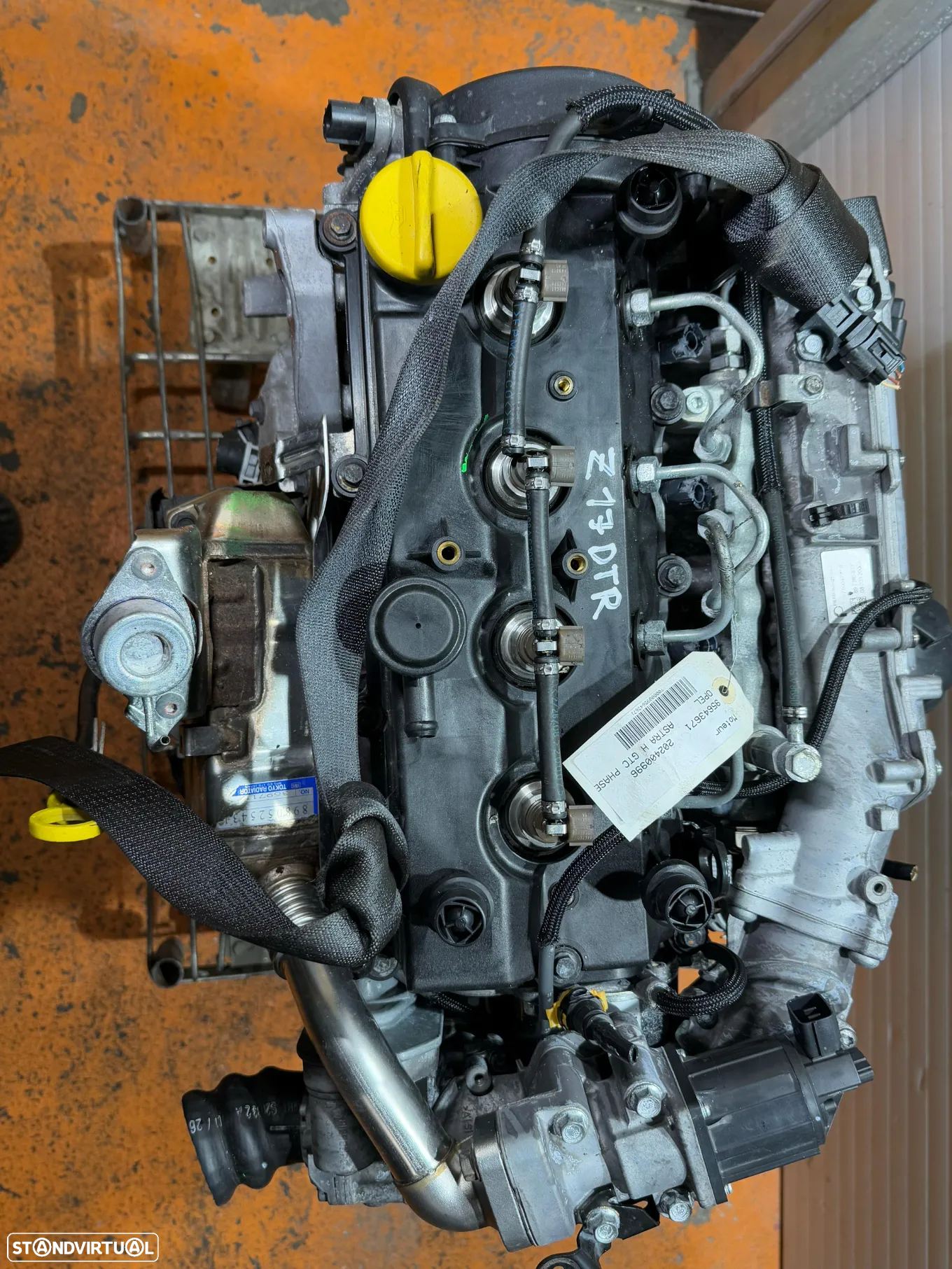 Motor Opel Astra H 1.7 CDTI Ref: Z17DTR - 5