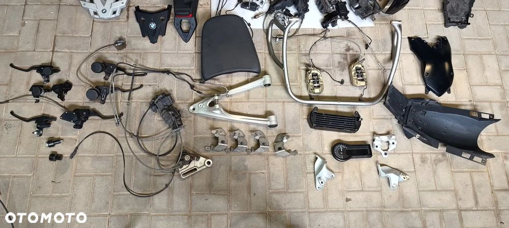 BMW R1200GS POMPKA HAMULCA SPRZĘGŁA AMORTYZATOR SET PODNÓŻEK ZACISK BREMBO WYPEŁNIENIE - 3