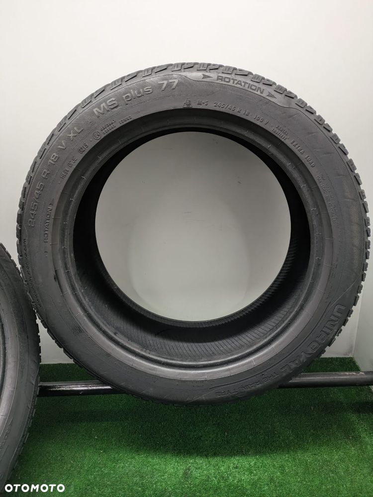 Opony zimowe 245/45/18 Uniroyal MS plus 77 - 8