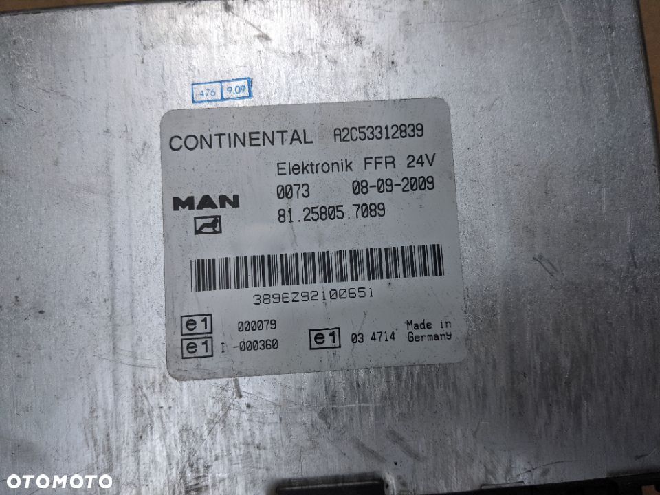 Moduł sterownik VDO FFR MAN A2C53312839 - 3