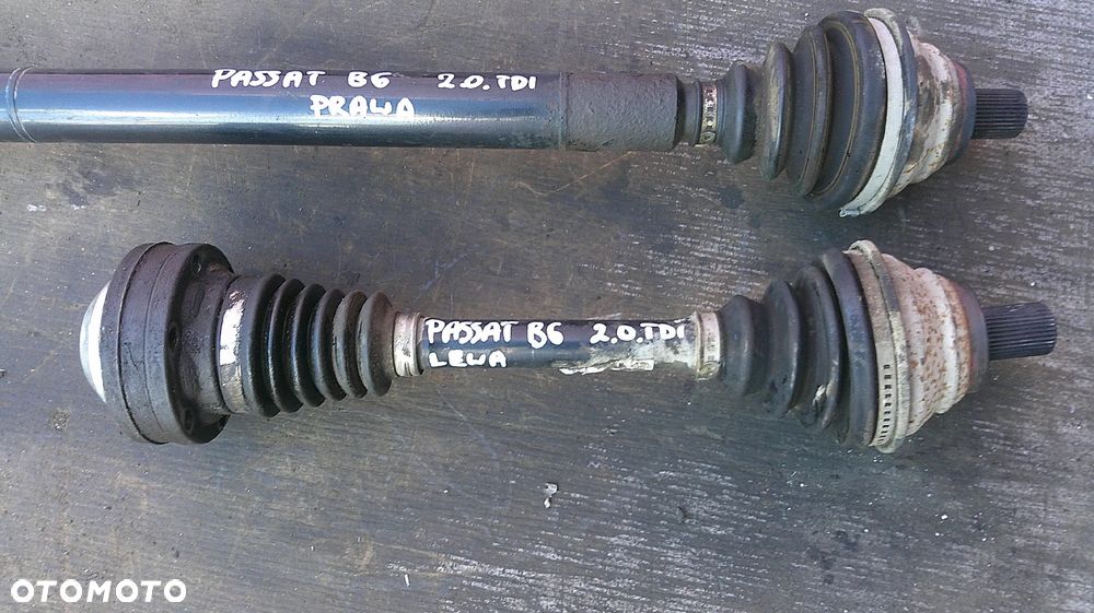 VW PASSAT B6 2.0 TDI  PÓŁOŚ PRAWA LUB LEWA - 3