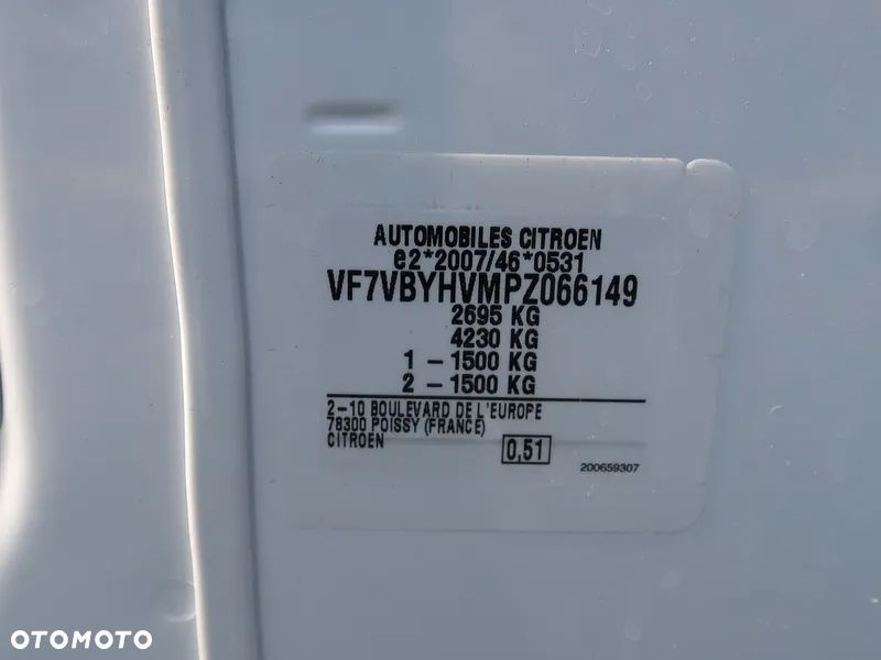 Citroën JUMPY 2023 L2H1 Salon Polska 1 właściciel, TYLKO 39TYŚ KM! - 29