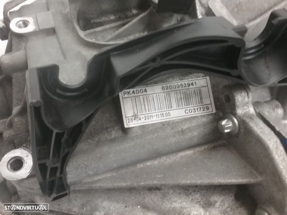 Caixa de velocidades manual RENAULT LAGUNA III 2.0 dCi PK4004 MOTOR M9R814 - 4