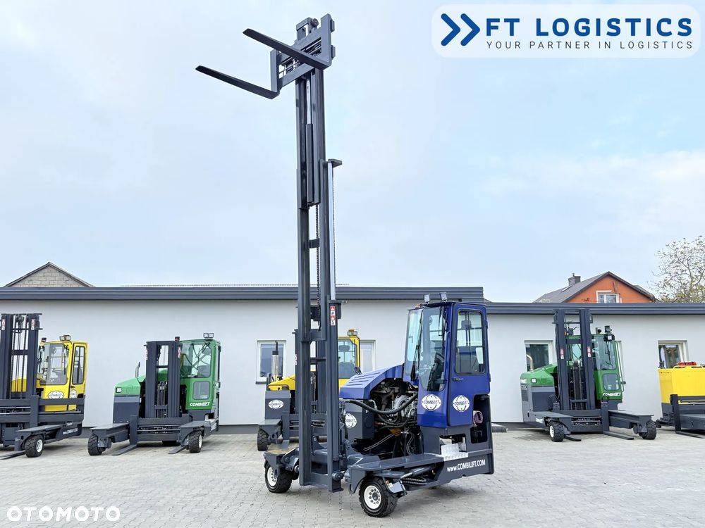 Combilift WÓZEK CZTEROKIERUNKOWY - WIELOKIERUNKOWY | COMBILIFT C4000S | GAS | TRIPLEX 5550MM | POZYCJONER WIDEŁ | WOLNY SKOK | NOWE OPONY | PO SERWISIE | STAN IDEALNY | Szeroka oferta wózków czterokierunkowych i bocznych, dopasowanych do różnorodnych potrzeb i zastosowań - 33