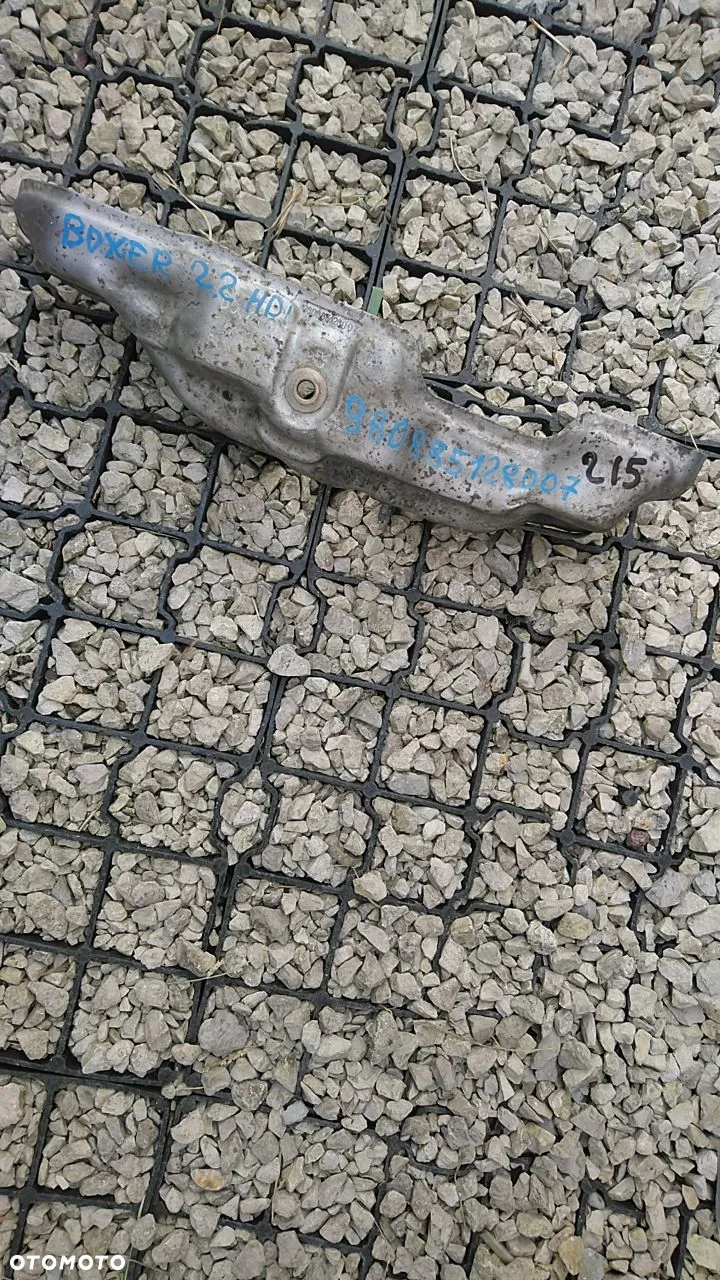 PEUGEOT CITROEN OSŁONA TERMICZNA KOLEKTORA WYDECHOWEGO - 17
