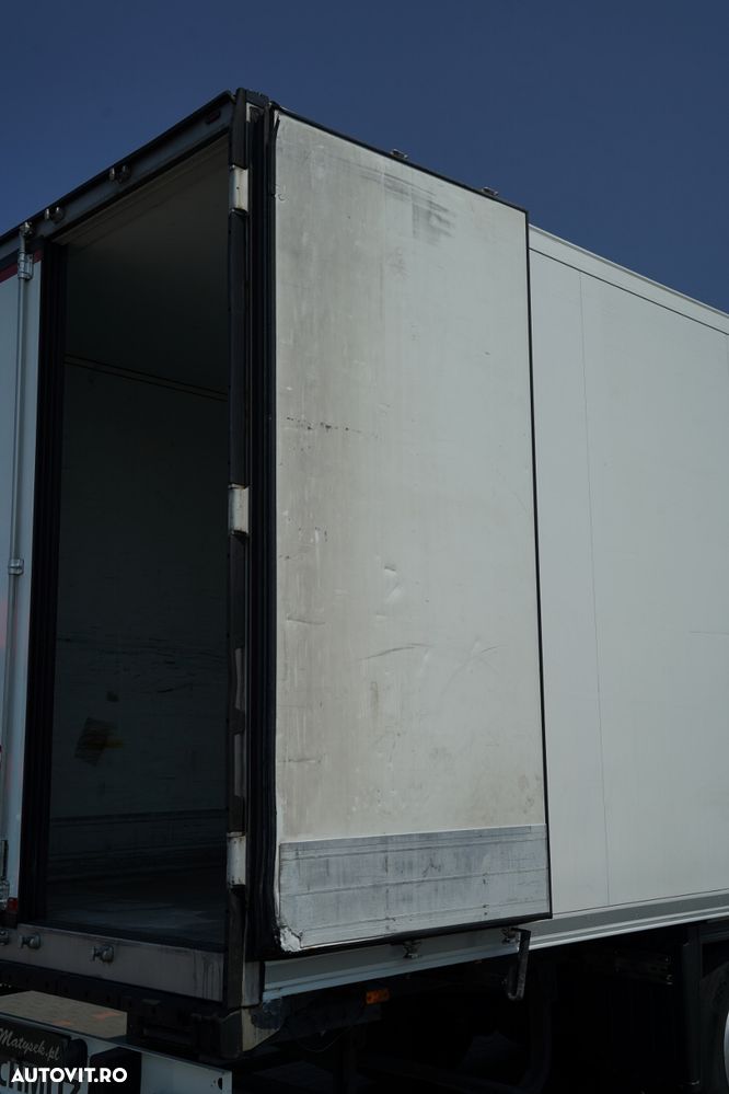 Schmitz Cargobull / CHŁODNIA / THERMO KING SL- 200 E / OŚ PODNOSZONA / KOSZ NA PALETY - 10