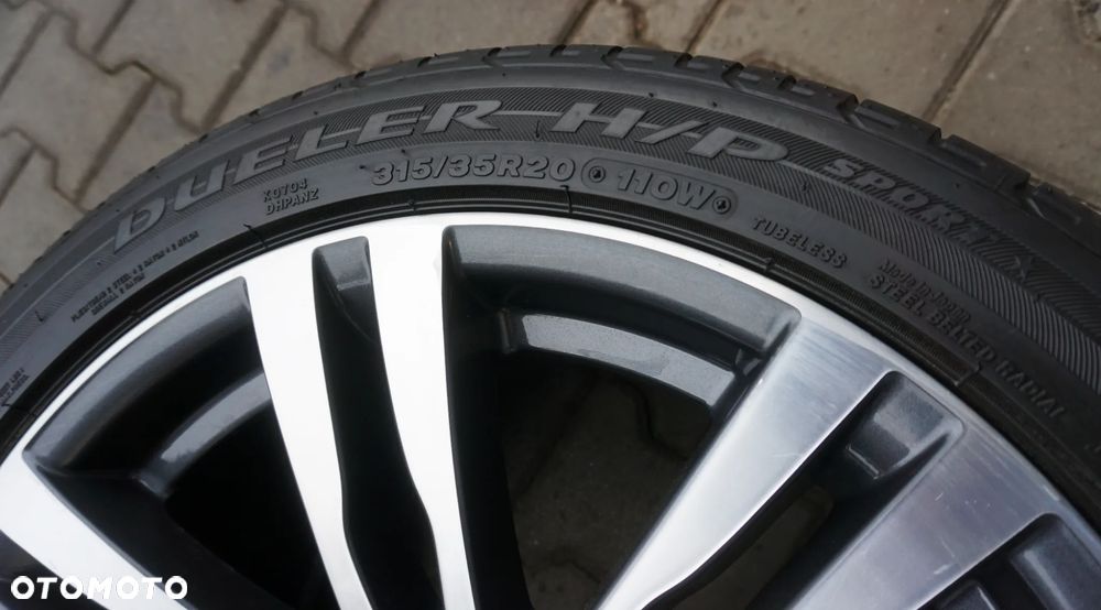 Koła 20 calowe felgi oryginalne BMW X5 Bridgestone Dueler H/P SPORT RFT * K5 - 14