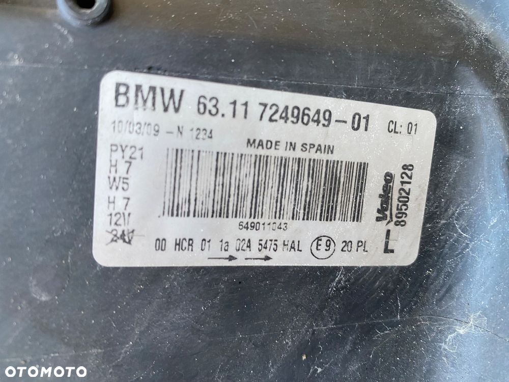 lampa bmw 1 e87  lift lewa eu cała ślizg - 4