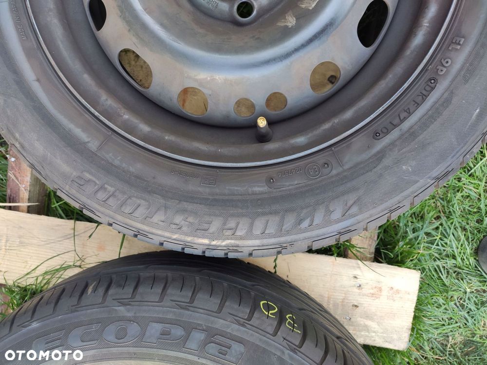 KOŁA FELGI STALOWE OPONY LATO OPEL 14'' - 4