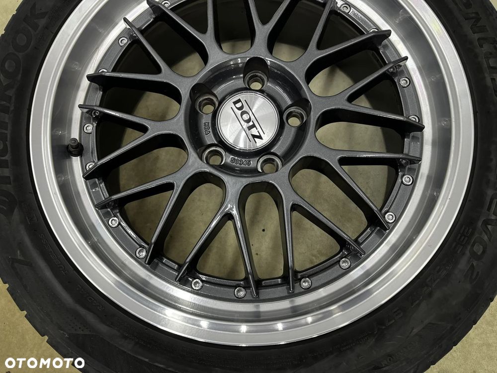 Felgi aluminiowe VW 7,5jx17 ET? 5x112 DOTZ REVVO DARK felgi r17 cali polerowany rant KOMPLET z opona - 20