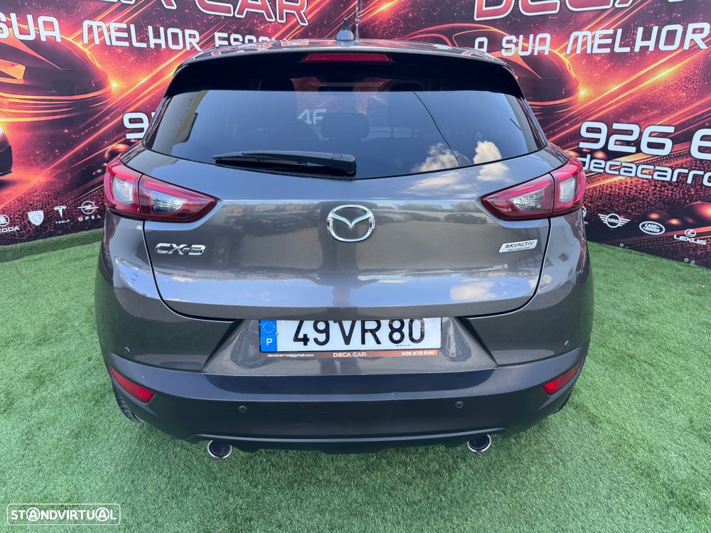 Mazda CX-3 1.5 Sky.Excellence HT Leather White Navi - 5