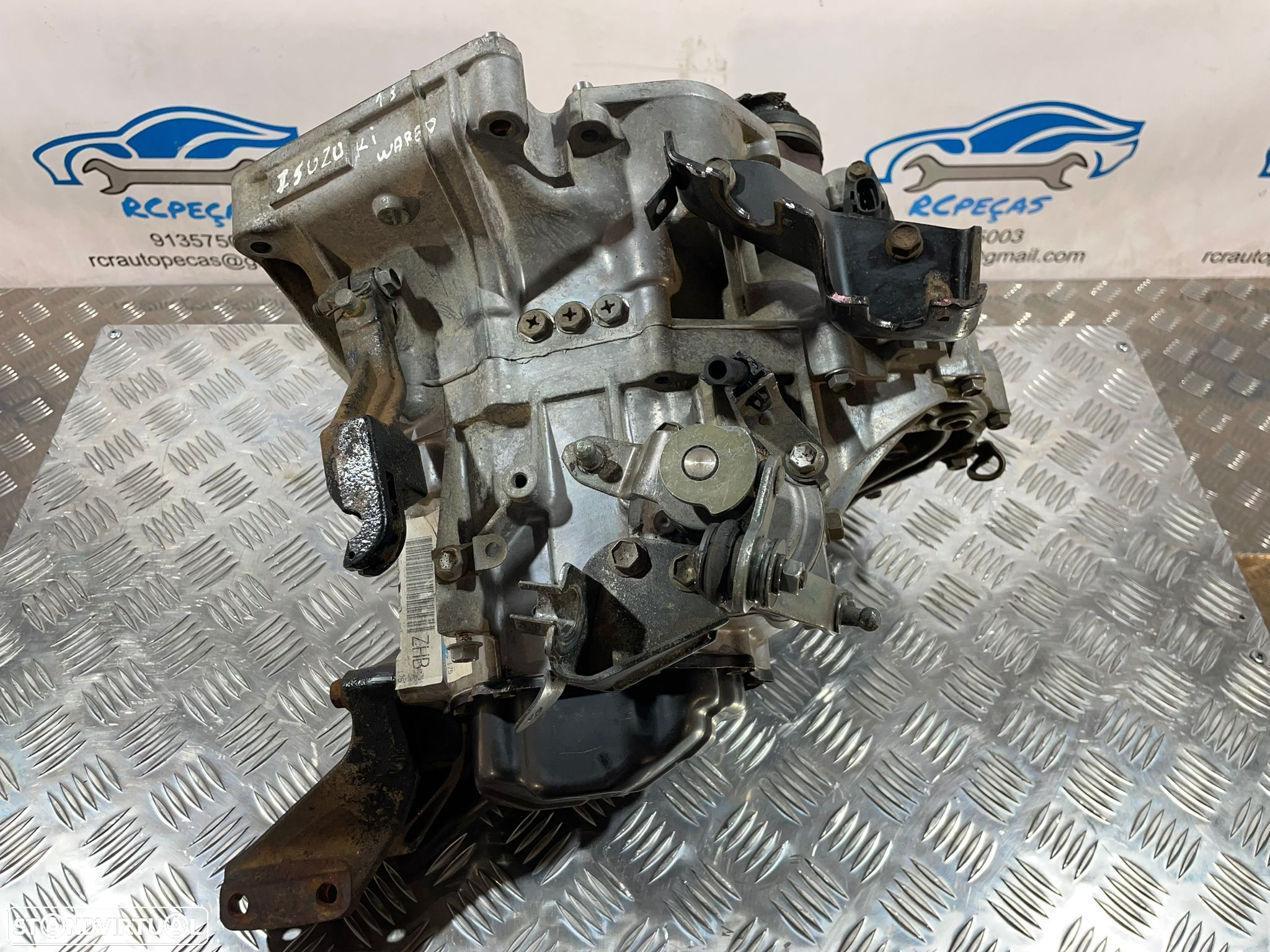 CAIXA VELOCIDADES ORIGINAL V61ZHB ZHB SUZUKI WAGON MM 1.3i 16V 76CV G13BB SUZUKI SWIFT I 1 MK1 1.3i G13BA - 10