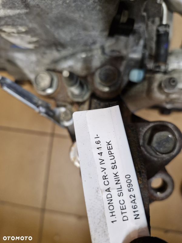 HONDA CR-V IV 4 1.6 D I-DTEC SILNIK SŁUPEK N16A2 - 6