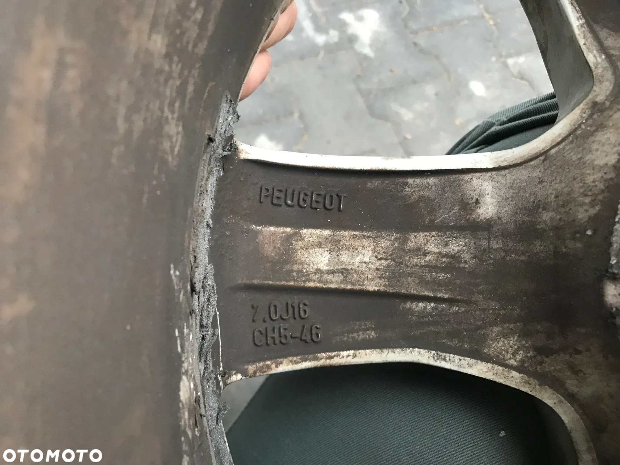 Felga Peugeot 508 16 cali 5x108 7x16 ET46 9671401180 - 2