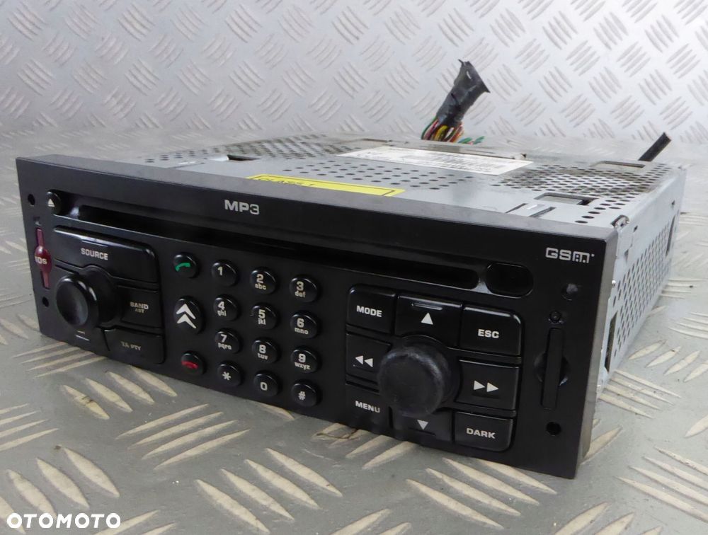 96632920XT RT3-N2 radio nawigacja CITROEN C4 C5 EUROPA - 2