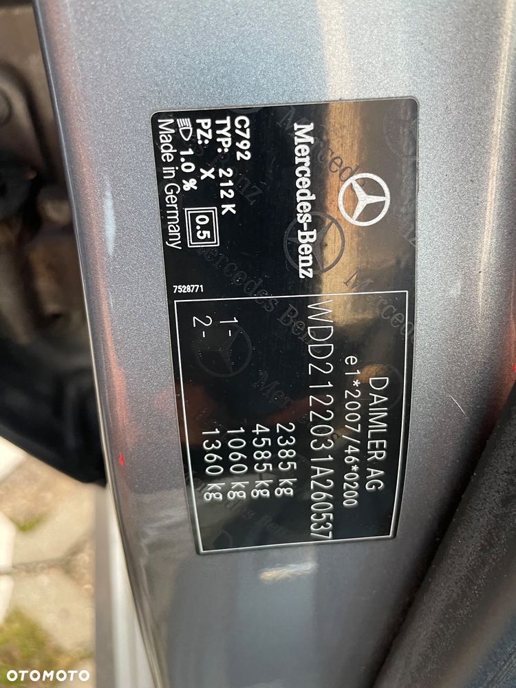Mercedes-Benz Klasa E 250 CDI DPF BlueEFFICIENCY Automatik Avantgarde - 29