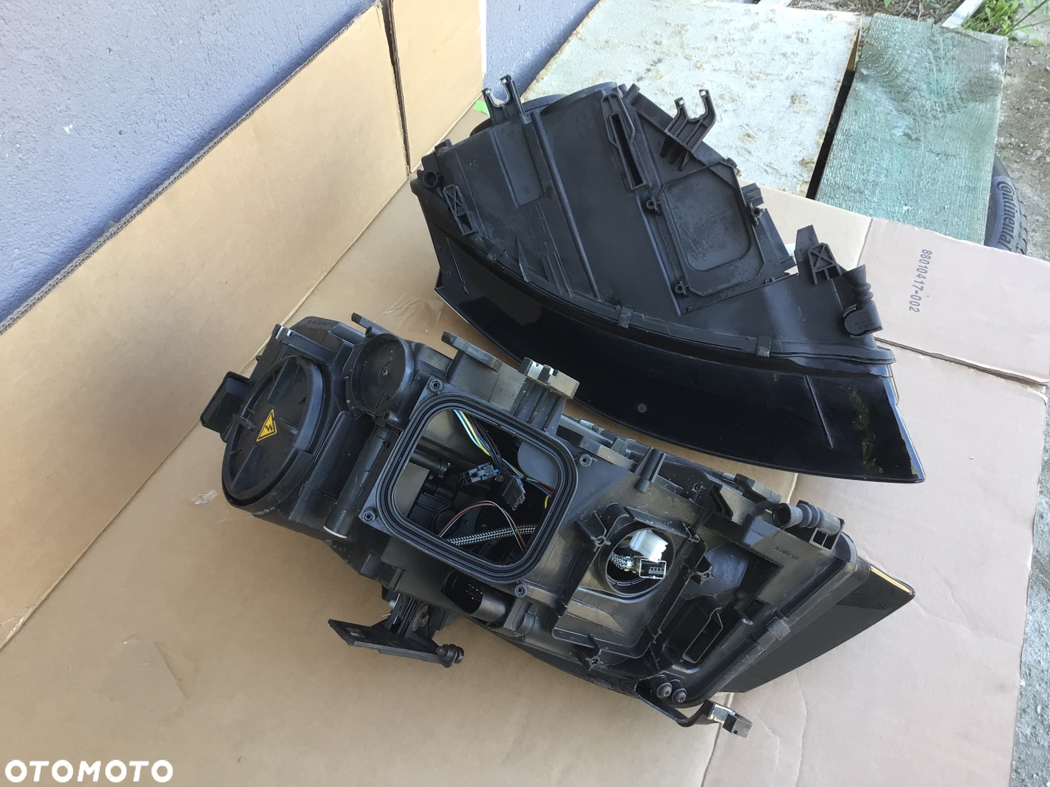 Lampa przednia Lewa Prawa Audi A4 B8 8K0 Bi-xenon Led - 7