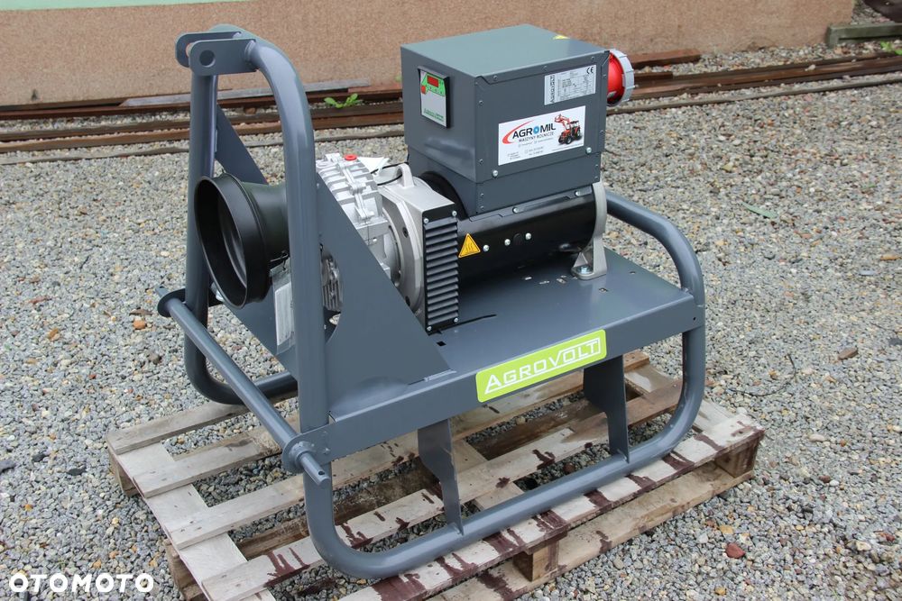 Agregat prądotwórczy Na Wałek WOM 27kVA AV27R AVR - 5