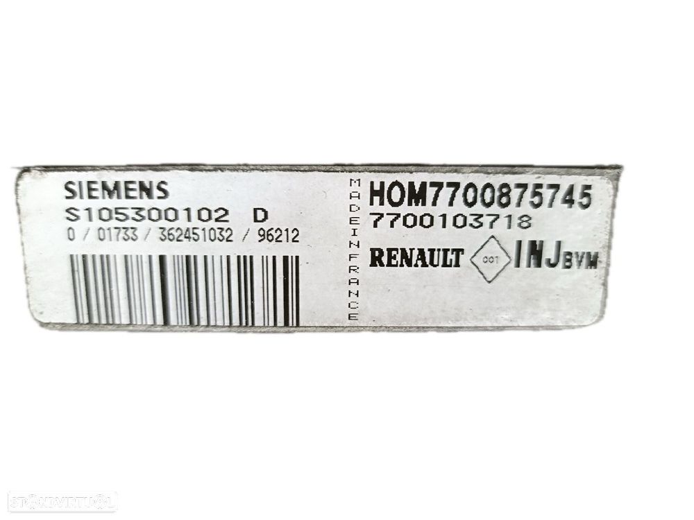 Centralina Motor Renault Megane Scenic (Ja0/1_) - 7