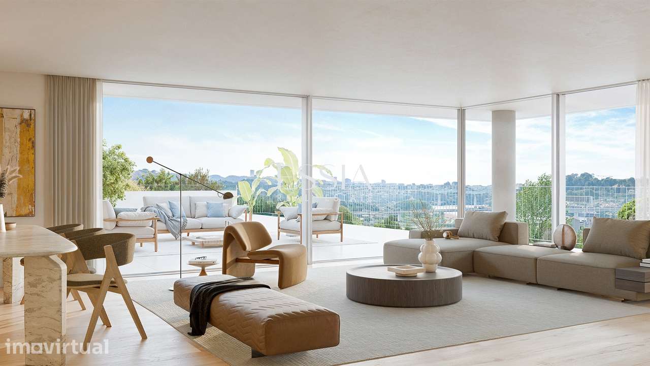 Apartamento T2 I Varanda e Jardim Privativo Vistas Rio I  Duplex - Grande imagem: 2/27