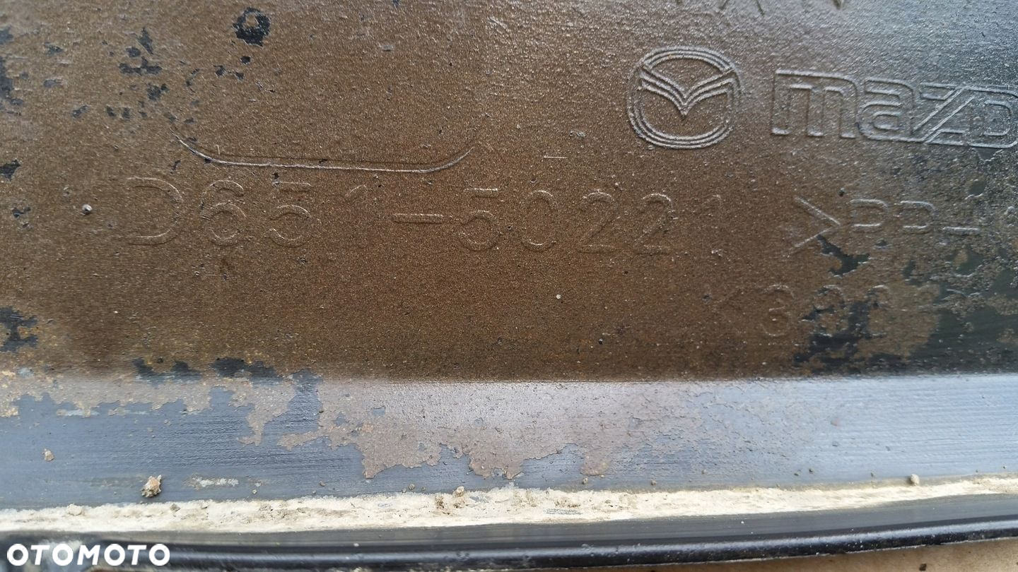 MAZDA 2 ZDERZAK TYLNY 8-14 D651-50221 - 14