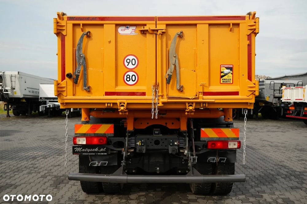 Renault K 480 / 8x4 / WYWROTKA DWUSTRONNA / HYDROBURTA / KLAPODRZWI  / SPROWADZONY / PO KONTRAKCIE SERWISOWYM - 18