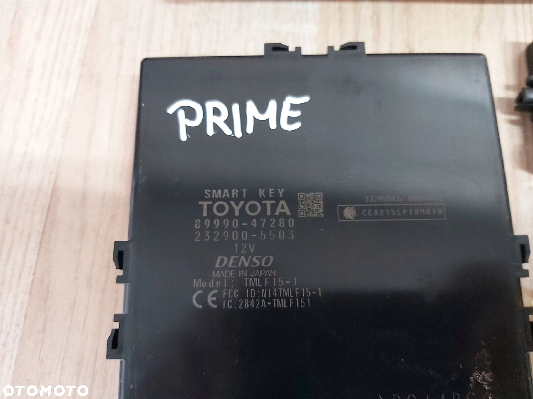 Toyota Prius Prime Kluczyk zestaw odpalenia immo - 3