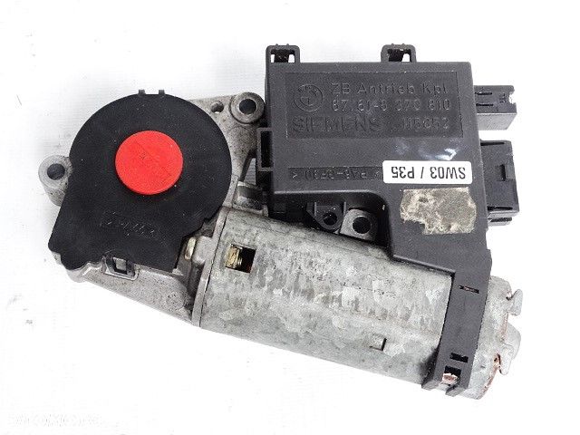 BMW E38  E39 Silniczek Silnik Mechanizm Szyberdach  Zespół Napędowy Dachu Przesuwnego Moduł  67618370810 8370810  67618380136 8380136 67618352209 8352209 - 1
