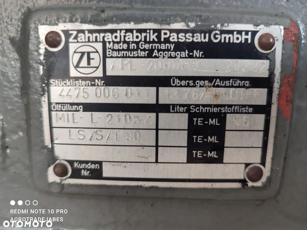 Most napędowy  20382   Fendt 512 Favorit - 11