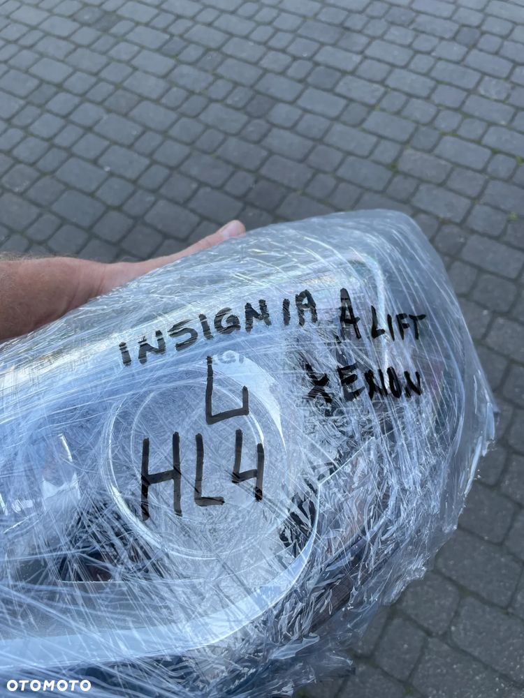 OPEL INSIGNIA A LIFT 13-17 REFLEKTOR LAMPA LEWA PRZEDNIA LEWY PRZÓD XENON - 8