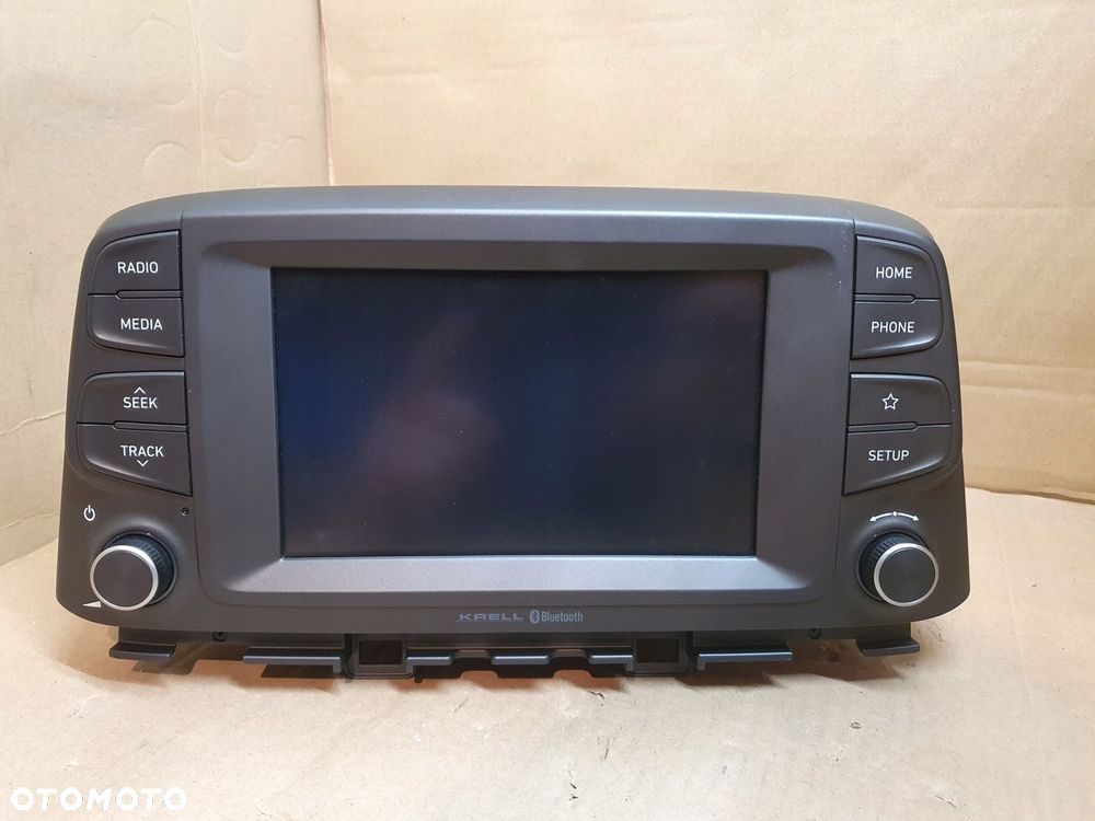 RADIO NAWIGACJA NAVI WYŚWIETLACZ BLUETOOTH KRELL EUROPA HYUNDAI KONA 2018- - 1