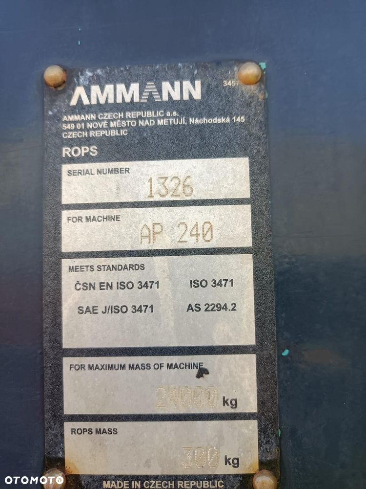 Ammann AP240 - 12