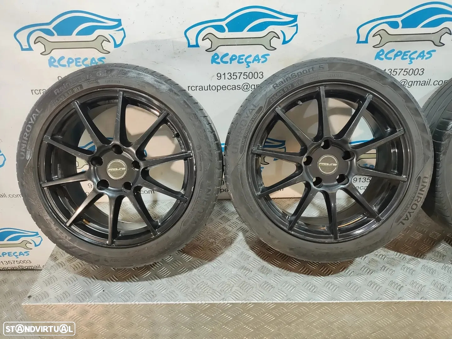 - Jantes 17" Originais Proline Wheels - BMW - 7,5J | ET38 | 5x120 - Originais - E87 | E81 | E88 | E82 | E90 | E91 | E92 | E93 | Polegadas | Jante - 6