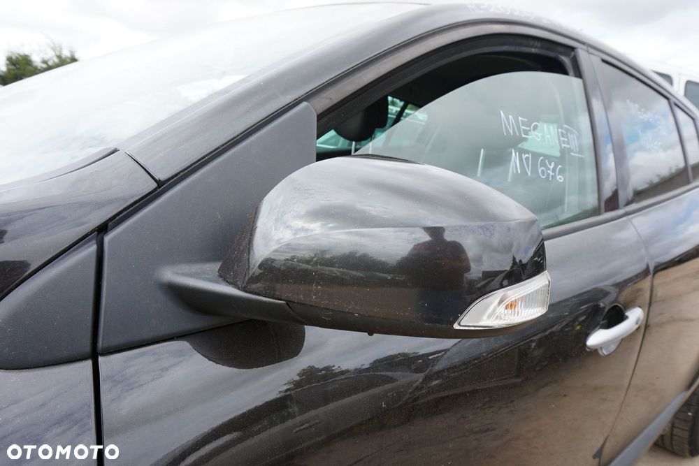 LUSTERKO ELEKTRYCZNE LEWE MEGANE III PH1 NV676 SKŁADANE EL EU CZARNY RENAULT 2008-2010 - 1