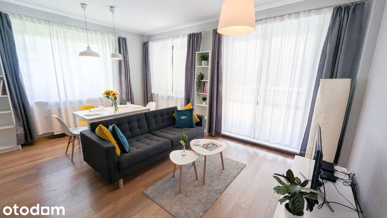 Nowoczesny i przestronny apartament z garażem na Muranowie