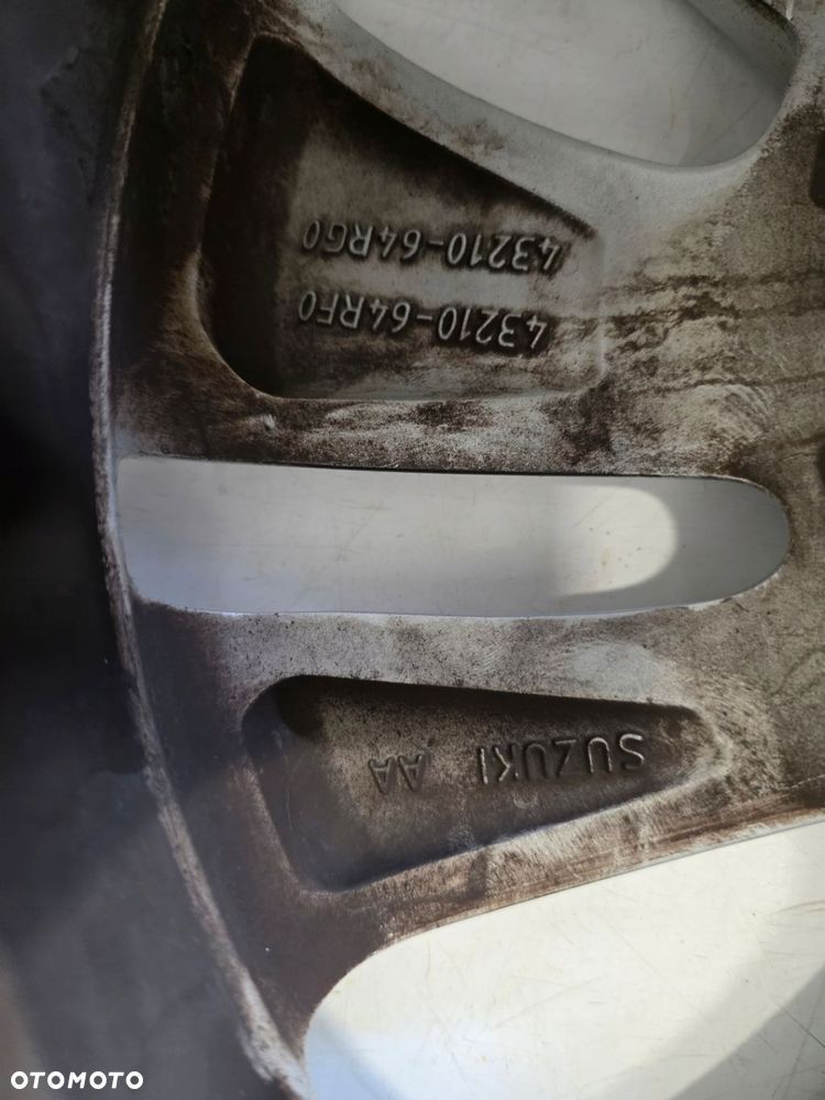 Felga aluminiowa SUZUKI VITARA SX4 S-CROSS 6.5" x 17" ET 50 43210-64RG0 - 10