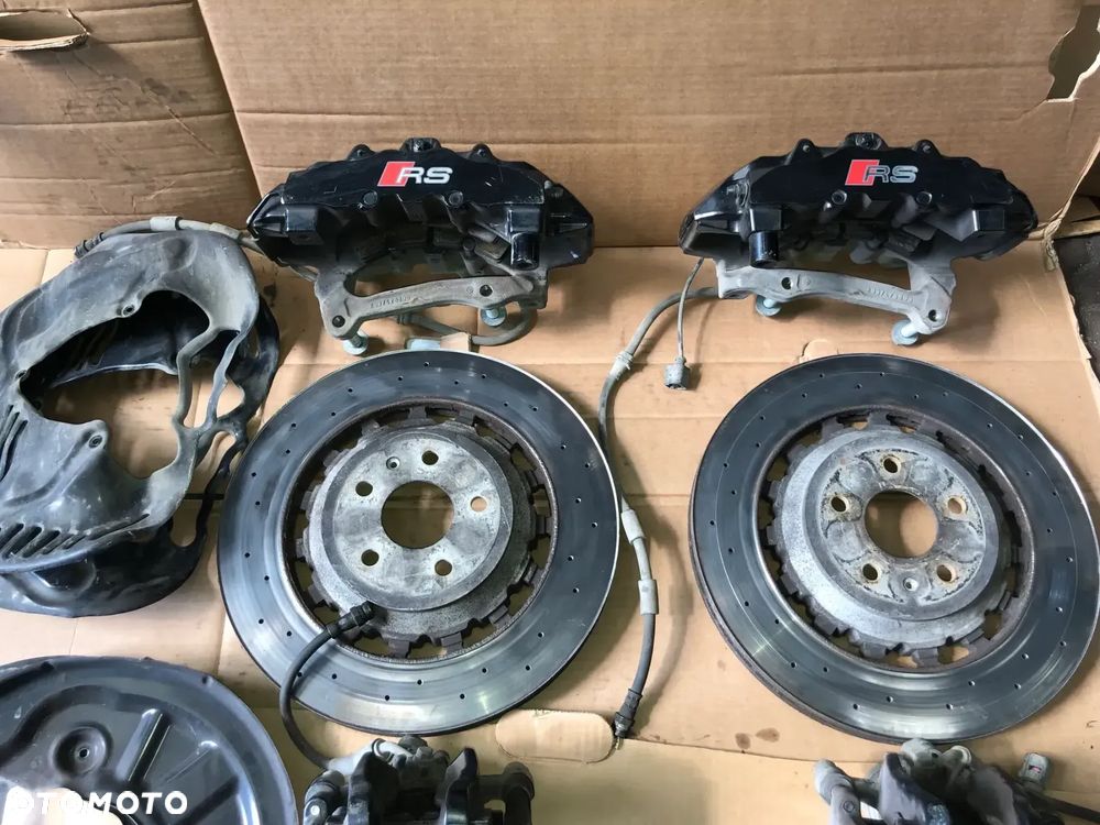 ZACISKI ZACISK HAMULCOWY TARCZA  AUDI 8V A3 S3 RS3 RSQ3  gwa!!! - 2