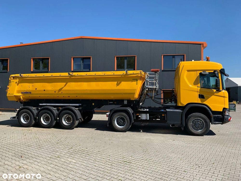 Scania G450 XT 4x4 EURO6 CIĄGNIK SIODŁOWY Z HYDRAULIKĄ WYWROTU - 4