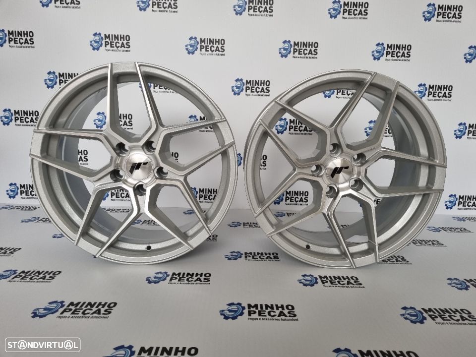 Jantes Japan Racing (JR34) em 19 Silver BMW - 1